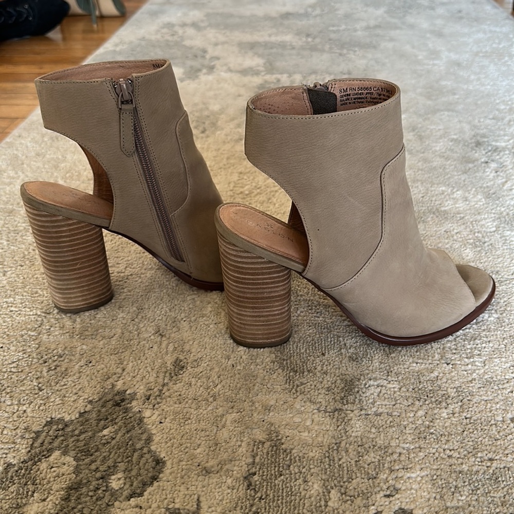 Caslon Open Toe And Open Heel Booties - image 3